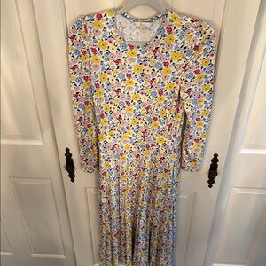Boden Multicolor Floral Dress